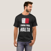 Uit Malta komen T-shirt (Voorkant volledig)