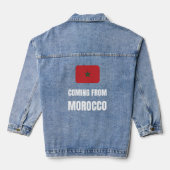Uit Marokko Denim Jacket (Achterkant)