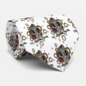 Uit met de telefoon stropdas (Opgerold)