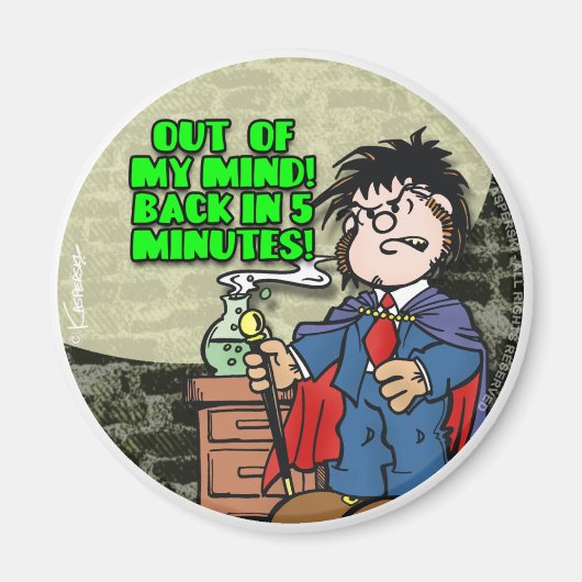 Uit mijn gedachten magneet (Voorkant)