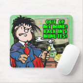 Uit mijn gedachten muismat (Met muis)