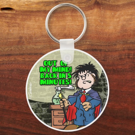 Uit mijn gedachten sleutelhanger (Voorkant)