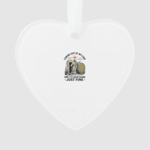 Uit mijn grot komend christelijk verrijzenis shirt ornament