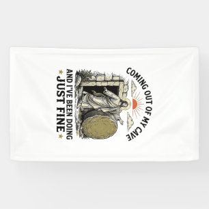Uit mijn grot komend christelijk verrijzenis shirt spandoek