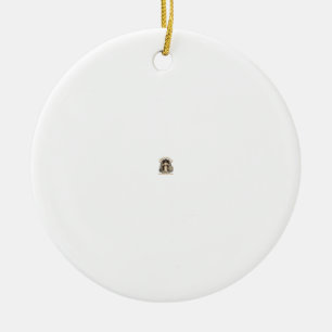 Uit mijn grot komend Funny Christelijk Vintage T-s Keramisch Ornament