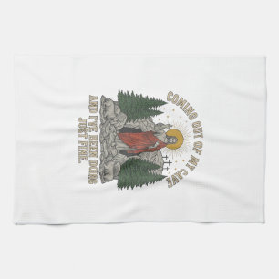 Uit mijn grot komend Opstanding Lied Shirt Des Theedoek