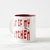 Uit Mijn Keuken Gezegde  Mok (Voorkant links)