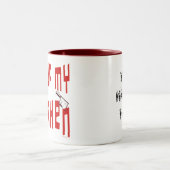 Uit Mijn Keuken Gezegde  Mok (Center)