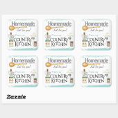 Uit mijn land keuken Stickers (Vel)