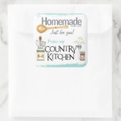 Uit mijn land keuken Stickers (Tas)