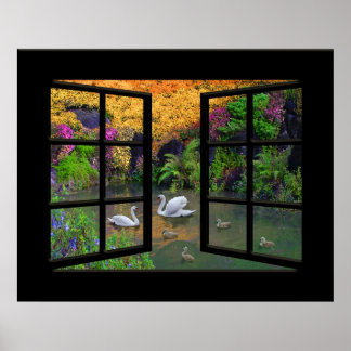 uit mijn raam poster