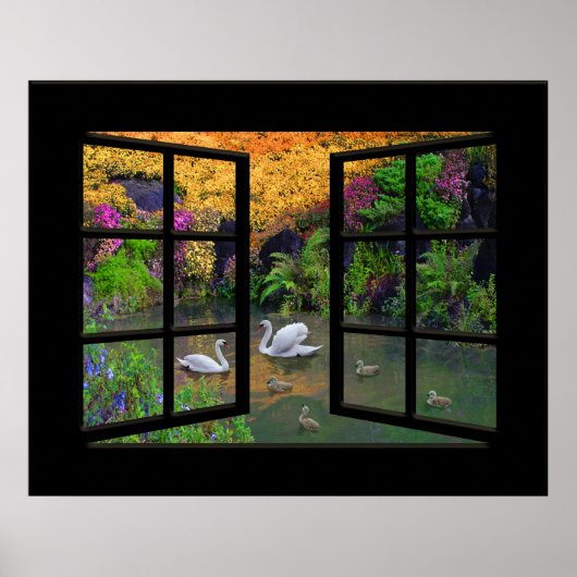 uit mijn raam poster (Voorkant)