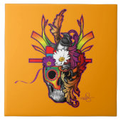 Uit mijn schedel tegeltje (Voorkant)