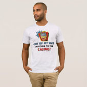Uit mijn weg! Casino T-shirt (Voorkant volledig)