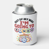 Uit mijn weg ga ik naar Bingo Blikjeskoeler (Blikje Voorkant)