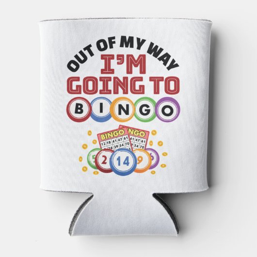 Uit mijn weg ga ik naar Bingo Blikjeskoeler (Voorkant)