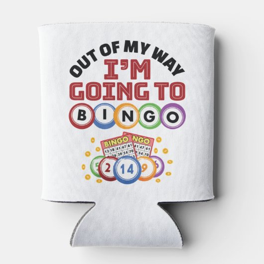 Uit mijn weg ga ik naar Bingo Blikjeskoeler (Achterkant)