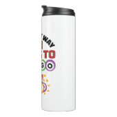 Uit mijn weg ga ik naar Bingo Thermosbeker (Geroteerd rechts)