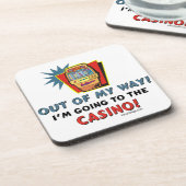 Uit mijn weg naar Casino Drankjes Onderzetter (Linkerzijde)