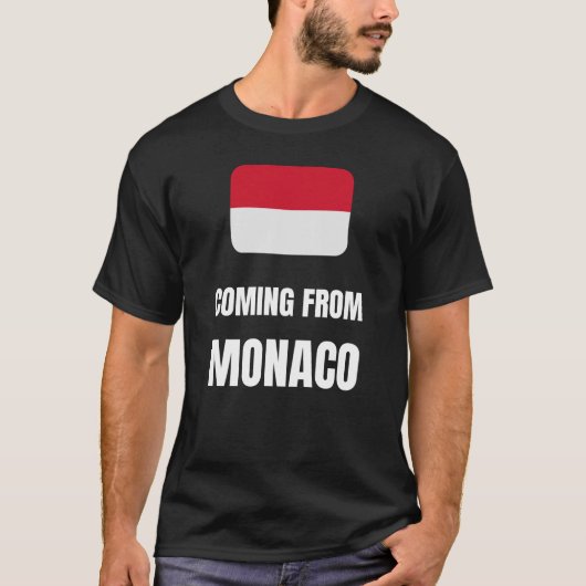 Uit Monaco komen T-shirt (Voorkant)