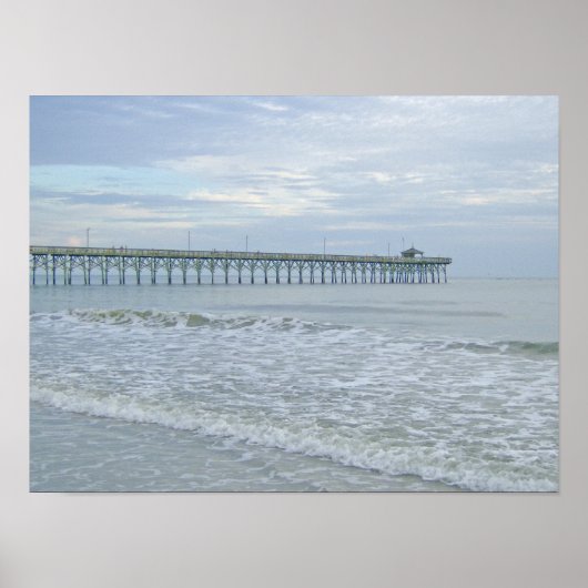 Uit naar de pier poster (Voorkant)