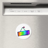 Uit naar lunchteken thema magneet (Insitu (Vaatwasser))