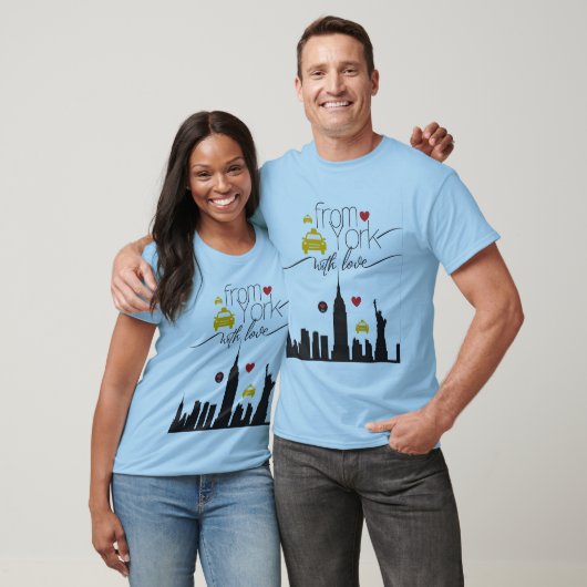 Uit New York, met liefde - City Pulse T-shirt (Unisex)