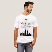 Uit New York, met liefde - Coney Island Vibes T-shirt (Voorkant volledig)