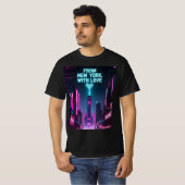 Uit New York, met liefde – Skyline Mood T-shirt (Voorkant volledig)