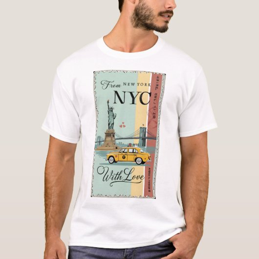 Uit New York, met liefde – Subway Symphony T-shirt (Voorkant)