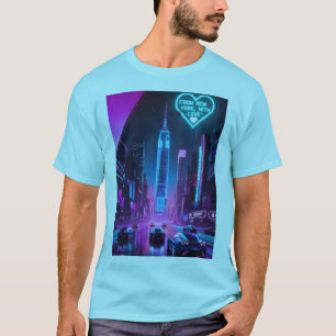 Uit New York, met liefde – Vrijheid Geest. T-shirt