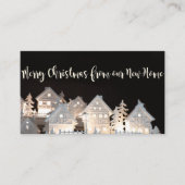 Uit nieuwe thuisverlichte kerstwoningen informatiekaartje (Voorkant)