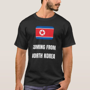 Uit Noord-Korea komen T-shirt