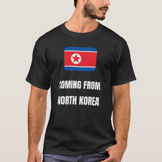 Uit Noord-Korea komen T-shirt (Voorkant)