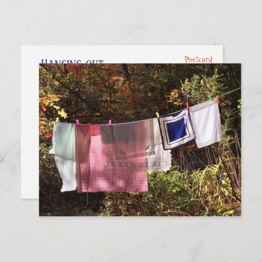 "Uit"Nr.1 de Kast van het BRIEFKAART (Voorkant / Achterkant)