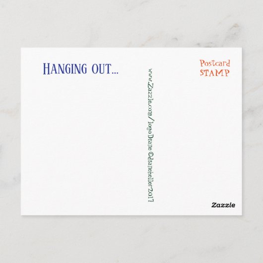 "Uit"Nr.1 de Kast van het BRIEFKAART (Achterkant)