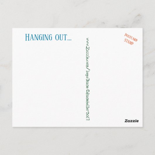 "Uit"Nr. 2 Briefkaart  Koud (Achterkant)