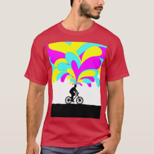 uit om de wereld grafisch te veranderen t-shirt