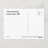 Uit om de wizard te bekijken briefkaart (Achterkant)