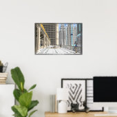 Uit op het balkon poster (Thuiskantoor)