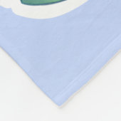 Uit op Zee Fleece Deken (Hoek)