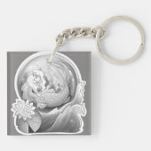 Uit op Zee Sleutelhanger (Achterkant)