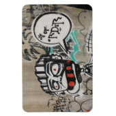 Uit orde graffiti magneet (Verticaal)