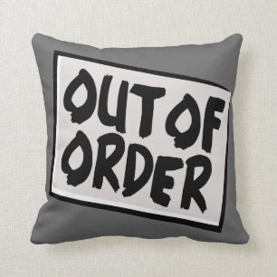 Uit orde omkeerbare piloot kussen