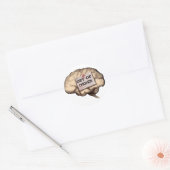 Uit orde ronde sticker (Envelop)