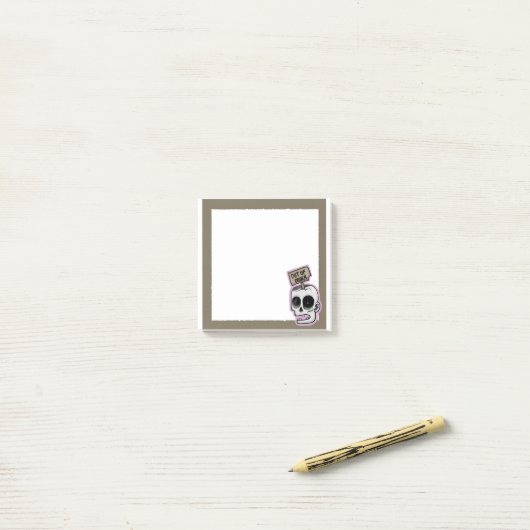 Uit orde Zombie-opmerking Post-it® Notes (Op bureau)