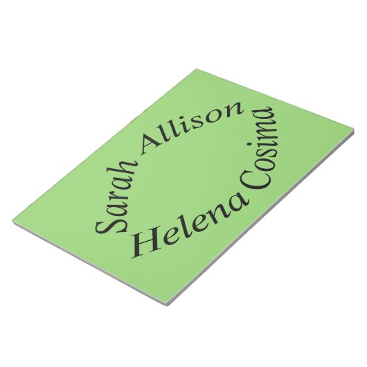 uit Orphan Black sarah, Allison, Helena en Cosima Notitieblok (Schuin)