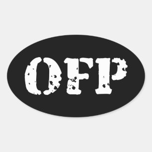 UIT OVALE STICKER