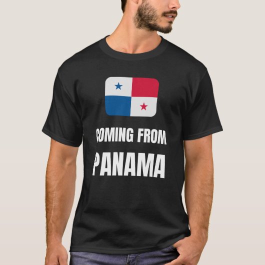 Uit Panama komen T-shirt (Voorkant)