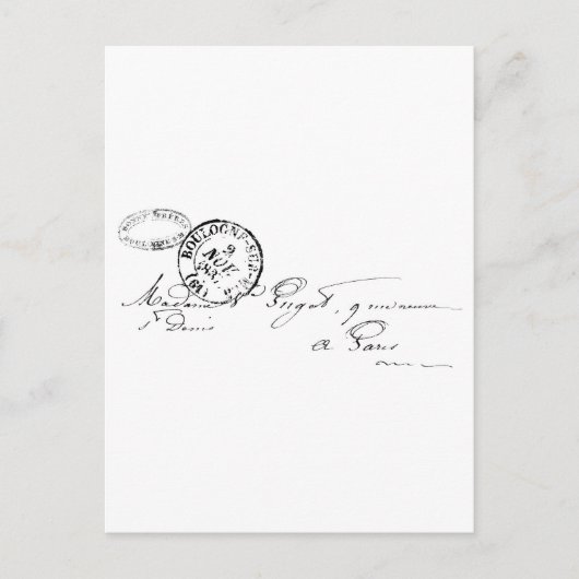 Uit Parijs Briefkaart (Voorkant)